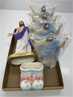 Jesus Statues & Planter