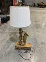 Saxaphone lamp