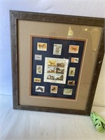 Framed Horse Stamps (20" x 24")