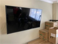 LG 4k TV (55") with wall mounting brackets