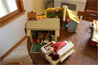 Fisher Price Toy Houses, Figurines, Misc.