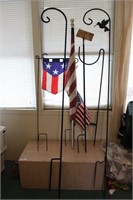 Shepard Hooks and Flags