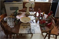 Bird Decorations, Newspaper, Mixer, Glasses,