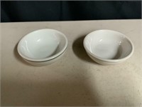 1 BUFFALO CHINA BOWL  1 CARR CHINA BOWL