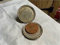 SILVER PLATED COMPACT