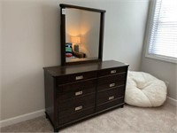 6-DRAWER DRESSER W/MIRROR