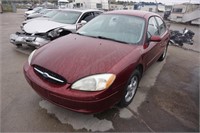 2003 Red Ford Taurus