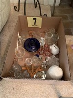 Box of Misc. Glassware (Rm1)