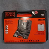 Black & decker 109pc Basic Project Set -New