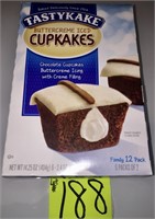 TastyKake buttercreme iced cupcakes exp 11-2020