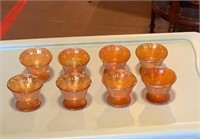 Vintage Carnival Glass Sherberts