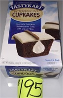 TastyKake buttercreme iced cupcakes exp 11-2020