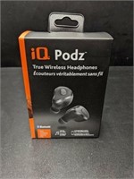 New IQ Podz True Wireless Headphones