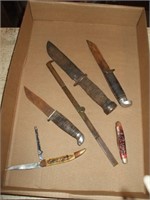 HUNTING AND FOLDING KNIVES (1 BOX)