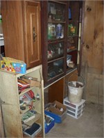 METAL CABINET & CONTENTS, LG CABINET CONTENTS