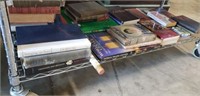 Estate shelf lot books, and more collectibles