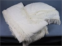 Chenille Bedspread w/ 2 Pillow Shams