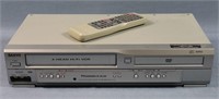 Sanyo VCR/DVD Player w/ Remote