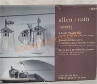 Allen+roth 2 Light Vanity Bar