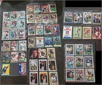 58 football basketball trading cards most 1990s