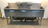 3 Bay Stainless Steel Sink