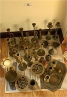 Large Lot of Brass
