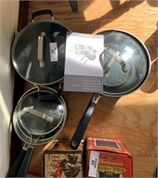Five Pieces of KitchenAid Cookware