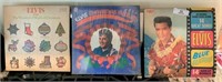 Three Elvis Record Albums