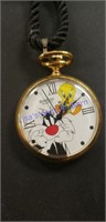 Vintage looney tunes pocket watch