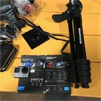 [F] ~ GoPro Hero 4 Black w/ Assorted Accessories