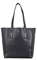 Michael Kobe’s Junie Leather Charcoal Handbag Tote