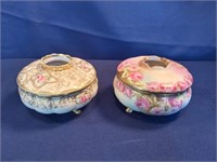 Nippon and Royal Vienna Hair Receivers