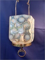 Vaseline Glass Hanging Lamp