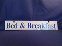 Bed and Breakfast Sign - Both Sides