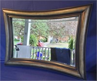Large Bevelled Wall Mirror
