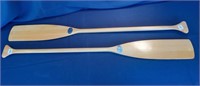 Pair of North Humberland Paddle Co. Oars