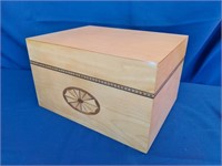 Wooden Box with Inlay