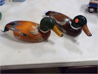 Wooden ducks