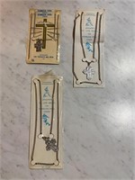 Vintage Lot of 3 Religious Crosses New in Package