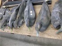 9 RUBBER DUCK DECOYS