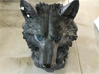 WOLF WINE BOTTLE HOLDER