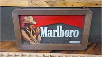 Vintage Marlboro sign in.
