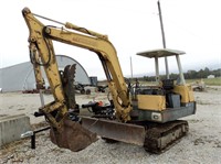 Yanmar B37 Mini Excavator (needs repair)