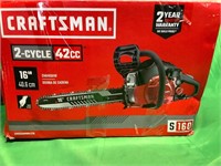 Craftsman 42cc 16” chain saw