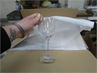 24 CT -- WINE GLASSES & 12 PLACEMATS