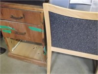OFFICE CHAIR WOODEN DESK INCOMPLETE