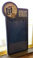 Miller lite great sports moments display