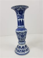 Antique Flower Porcelain Vase