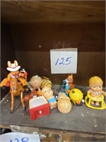 SEVERAL WIND UP TOYS