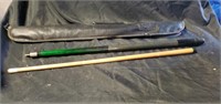 Pool stick with case